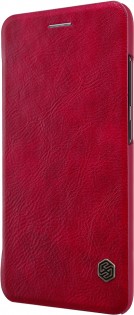 Кожаный чехол книжка Nillkin Qin Leather Case Q-LC XM-M6 для смартфонов Xiaomi Mi 6 Red